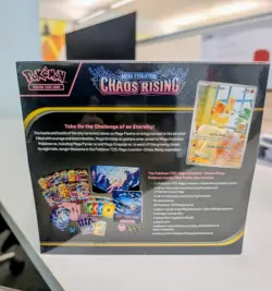 Pokemon Center Elite Trainer Box Mega Evolution: Chaos Rising Booster Promo Card - Image 3