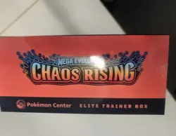 Pokemon Center Elite Trainer Box Mega Evolution: Chaos Rising Booster Promo Card - Image 5