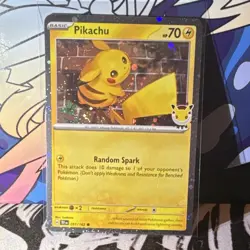 The Pokemon Company Pikachu 051/162 XY Holo Common English 70 HP Pokemon TCG - Image 1