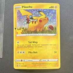 The Pokemon Company Pokemon TCG Pikachu SWSH039 SWSH Promo Holo English HP60 - Image 1