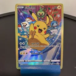 The Pokemon Company Pikachu SWSH020 SWSH Promo Holo English 70 HP Basic TCG - Image 1