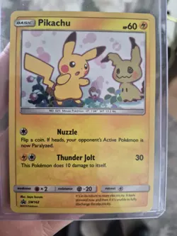 Pokemon TCG Pikachu SM162 Promo Holo Card English 2019 The Pokemon Company - Image 1