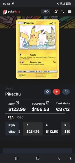 Pokemon TCG Pikachu SM162 Promo Holo Card English 2019 The Pokemon Company - Image 4