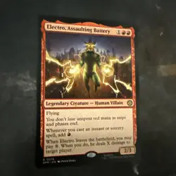 Magic the gathering Marvel's Spider-Man #76 Electro, Assaulting Battery - Image 1