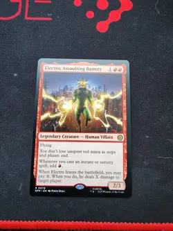 MTG Electro, Assaulting Battery R0076 Marvel's Spider-Man NM - Image 1
