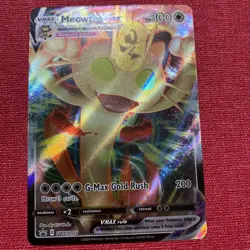 Meowth V And VMAX SWSH004 And 005 SWSH: Sword & Shield Promo Cards Holo - Image 3