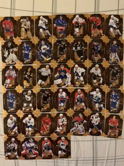 Lot Of 39 2008-09 Upper Deck Artifacts NHL Hockey Cards - Image 1
