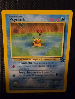 Pokemon TCG Psyduck Black Star Promo #20/53 Vintage Card 2000 WOTC - Image 3