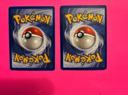 PAIR OF POKEMON CARDS -HITMONCHAN HOLO BASE SET VINTAGE CARDS COOL LOOK!! - Image 4