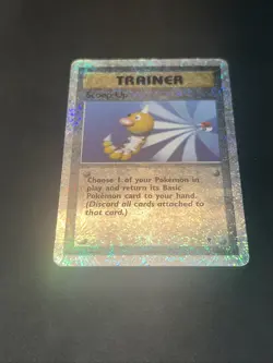 2002 Pokemon Legendary Collection #104 Scoop Up Reverse Holo Foil DMG - Image 2