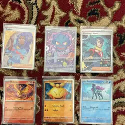 Pokemon TCG 6-Card Lot Paldea Evolved English Holo/Reverse Holo Moltres - Image 1