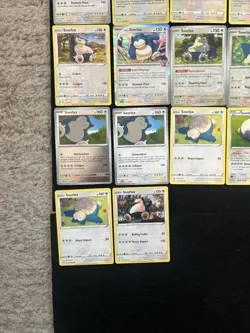 17 Snorlax Pokemon Card Lot - Holos, Reverse, Non Holos - LP/MP - Image 4