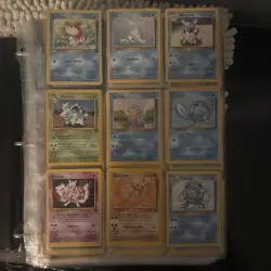Huge Pokemon Card Collection Lot Binder Holos Vintage - Image 1
