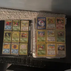 Huge Pokemon Card Collection Lot Binder Holos Vintage - Image 2