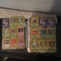 Huge Pokemon Card Collection Lot Binder Holos Vintage - Image 3