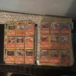 Huge Pokemon Card Collection Lot Binder Holos Vintage - Image 5