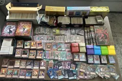 Huge Yu-Gi-Oh Card Binder Board Lot First Editions Holos Rares Vintage Read - Image 1