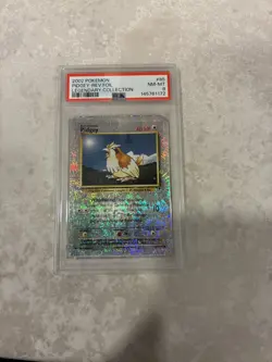 Pokemon Pidgey Legendary Coll. Reverse Holo Foil PSA 8 2002 #85 POP 189 - Image 1