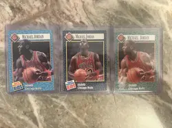 1989, 1992, & 2004 Sports Illustrated for Kids Michael Jordan (lot of 3 cards) - Image 1