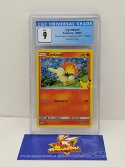 Pokemon 2021 CGC McDonald's Collection 25th Anniversary Confetti Holo Promo Lot - Image 2