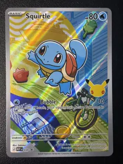 Pokemon TCG Squirtle 039 Mega Evolution Promo Promo Holo English 2026 80HP - Image 1
