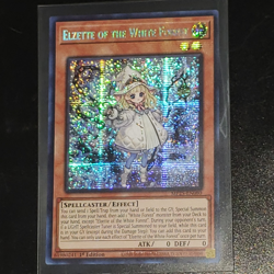 Yugioh TCG Elzette of the White Forest MP25-EN080 1st Ed Prismatic Secret Rare - Image 3