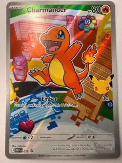 Charmander 038 MEP EN Pokemon TCG Black Star Promo Holo English 2026 - Image 1