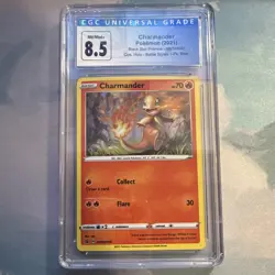Pokemon TCG Charmander SWSH092 Black Star Promo Holo English 2021 CGC 8.5 - Image 1