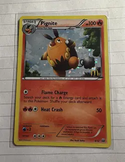 Pokemon TCG Pignite McDonald s Promos 4/12 Holo Promo Promo - Image 1