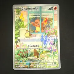 Pokemon TCG- Charmander SVP 044 Promo Holo ENG 2023 Basic HP60 - Image 1