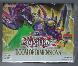 Yugioh Doom of Dimensions Booster Box 1st Edition Factory Sealed - Image 1