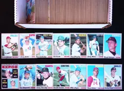 (~400) dif 1970 Topps baseball cards vintage lot, 56% of set, ~VGEX+, *SEWALL* - Image 1