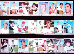 (~400) dif 1970 Topps baseball cards vintage lot, 56% of set, ~VGEX+, *SEWALL* - Image 2