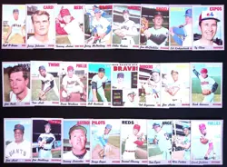 (~400) dif 1970 Topps baseball cards vintage lot, 56% of set, ~VGEX+, *SEWALL* - Image 3