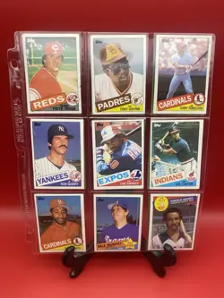 1985 Topps Baseball Lot of 72 Cards Hall Of Famers, Stars, Rookies, Errors - Image 4