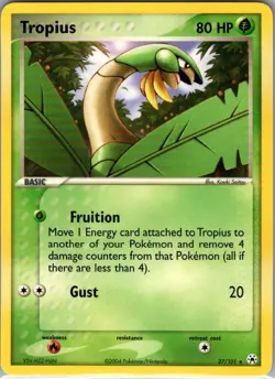 Tropius 27/101 Non Holo Hidden Legends - Pokemon Card - NM - Image 1
