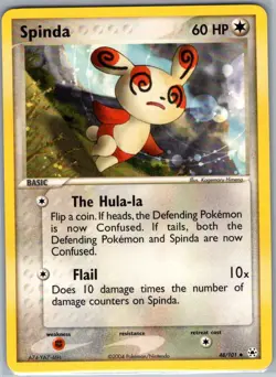 Spinda 48/101 Non Holo Hidden Legends - Pokemon Card - NM - Image 1