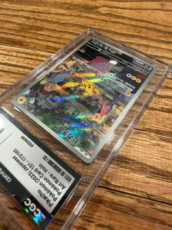 Pikachu 173/165 Sv2a: Pokemon Card 151 Art Rare Holo (Japanese) CGC 10 - Image 4