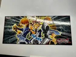 Shonen Jump Yugioh Trading Card Game Play Mat Board 1996 Konami Yu-Gi-Oh V3 - Image 1