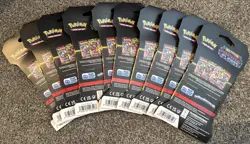 X10 Pokemon TCG - Phantasmal Flames Sleeved Booster Packs - NEW + FACTORY SEALED - Image 2