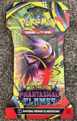 X10 Pokemon TCG - Phantasmal Flames Sleeved Booster Packs - NEW + FACTORY SEALED - Image 4