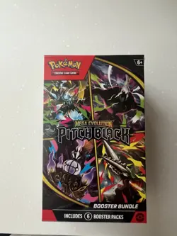 Pokemon TCG Mega Evolution Pitch Black Booster Bundle Box (6 Packs) New Sealed✅ - Image 1