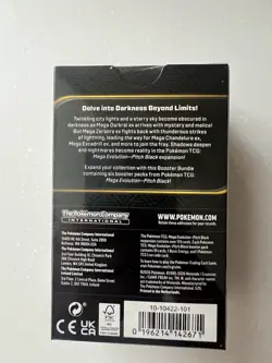 Pokemon TCG Mega Evolution Pitch Black Booster Bundle Box (6 Packs) New Sealed✅ - Image 2