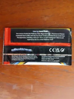 POKEMON MEGA EVOLUTION PHANTASMAL FLAMES FUN PACK SEALED - 3 RANDOM CARDS - Image 3