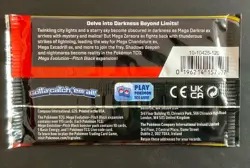 Pokemon TCG Mega Evolution—Pitch Black Booster Pack Sealed New - Image 2