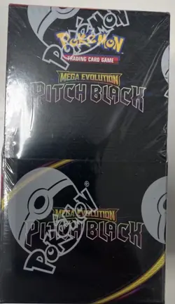 Pokemon TCG Mega Evolution Pitch Black Sealed Booster Box 18 Packs - Image 2