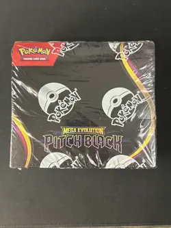 Pokemon TCG: Mega Evolution-Pitch Black Booster Display Box (36 Packs) Sealed - Image 1