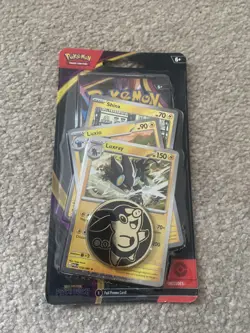 Pokemon TCG Mega Evolution Pitch Black Luxray Blister Pack Sealed New - Image 1
