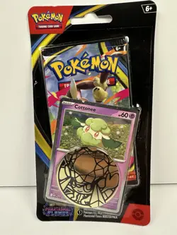 Pokemon TCG Mega Evolution Phantasmal Flames Booster w/ Cottonee (3-Packs) - Image 3