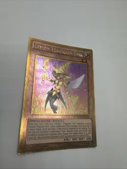 Yugioh Lemon Magician Girl MVP1-ENG51 Gold Rare 1st Ed LP - Image 3